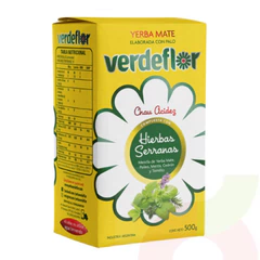 Yerba Mate Verde Flor Serrana 500Gr