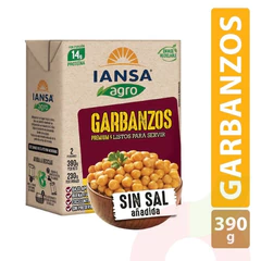 Garbanzo Listo para Servir Iansa  390Gr - 230 Gr Drenado