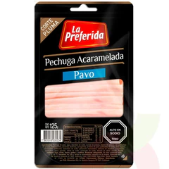 Pechuga Pavo Acaramelado La Preferida 125gr