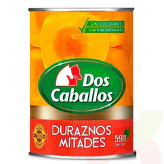Durazno Dos Caballos 590Gr Mitades