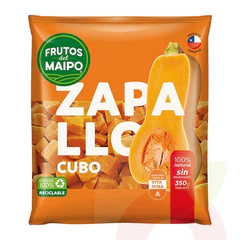 Cubo Zapallo Frutos del Maipo 350Gr 