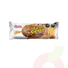 Galletón Gran Cereal Cacao Costa 185Gr