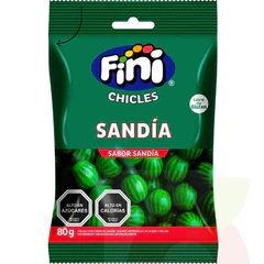 Chicle Sabor Sandía Fini 80Gr