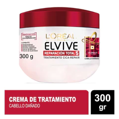 Crema Tratamiento Reparación Total 5 Cica Repair Elvive L'Oréal 300Ml