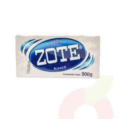 Jabón De Lavanderia Zote Blanco 200Gr