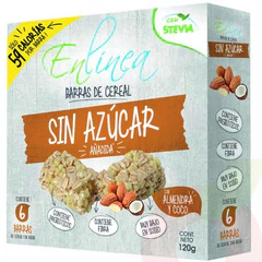 Barra Cereal Almendra Coco En Línea 6 Unidades 120Gr
