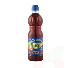 Vinagre Vino Rosado Traverso 500Ml