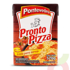 Salsa Tomate Pronto Pizza Pontevedra 520Gr