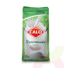 Leche en Polvo Descremado Calo 800Gr