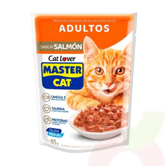 Master Cat sabor Salmón 85Gr Trocitos Adulto