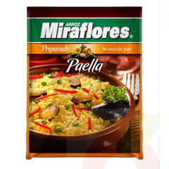 Arroz Especial Preparado Paella Miraflores 210Gr