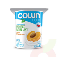 Yoghurt Light Damasco Colun 120Gr