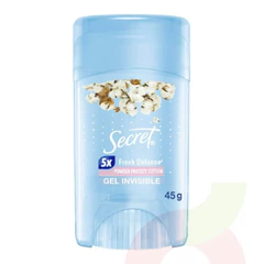 Desodorante Secret Gel Algodón 45Gr 
