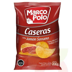 Papas Fritas Jamón Serrano Marco Polo 200Gr