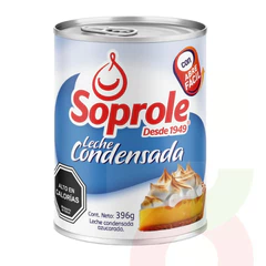 Leche Condensada Azucarada Soprole 396G 