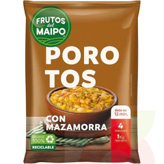 Congelado Porotos Con Mazamorra Frutos del Maipo 1Kg