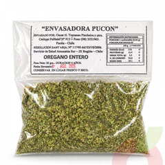 Orégano Entero Envasadora Pucón 20Gr