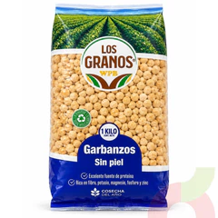 Garbanzos Sin Piel Los Granos 1Kg