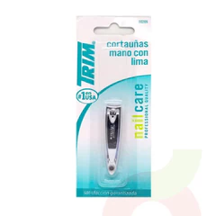 Cortauñas con lima Trim