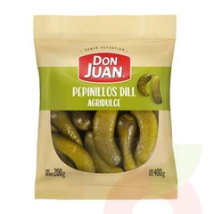 Pepinillo Dill Agridulce Don Juan 200Gr