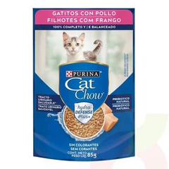 Sobre sabor Pollo Purina Cat Chow 85Gr Gatitos