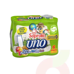 Uno al Día Multifruta Soprole 80Ml 6 Unidades