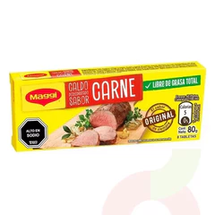 Caldo de Carne Maggi 8 Unidades 80Gr 