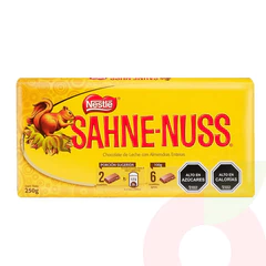 Chocolate Sahne Nuss Tradicional 250Gr