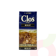 Vino Tetrapack Merlot Clos de Pirque 1Lt