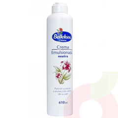 Crema Emulsionada Neutra Bellekiss 610Ml