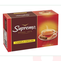 Té Ceylan Canela Supremo 100 Unidades 200Gr 