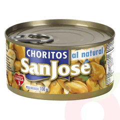 Choritos al Natural San José 190Gr