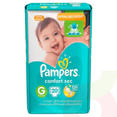 Pañal Pampers Confort Sec Talla G 20 Uni