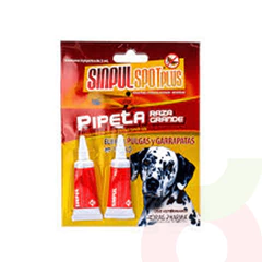 Pipeta Contra Perro Raza Grande  Sinpul Stop Plus 2Ml