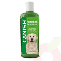 Shampoo Perro Extracto Hierbas Uso Frecuente Canish 300Ml