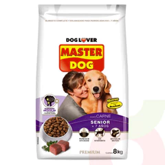 Alimento Perro Senior Carne Premium Master Dog 8Kg