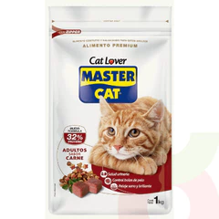 Alimento Gato Adulto Carne Premium Master Cat 1Kg