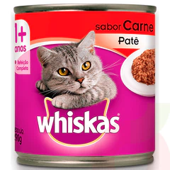 Alimento Húmedo Gato Carne Lata Whiskas 290Gr