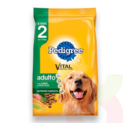 Alimento Perro Adulto Etapa 2 Carne y Vegetales Pedigree 3 Kg