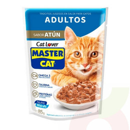 Master Cat sabor Atún 85Gr Trocitos Adulto