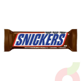 Chocolate Snickers con Leche & Maní Mars 53Gr