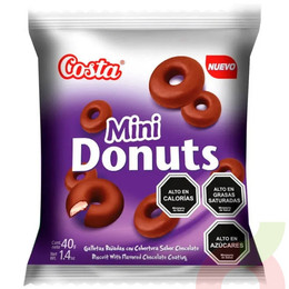 Galletas Mini Donuts Costa 40Gr