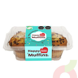 Happy Muffins Vainilla Breden Master 200Gr 2 Unidades