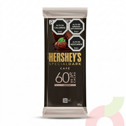 Chocolate Dark Café 60% Cacao Hersheys 85Gr