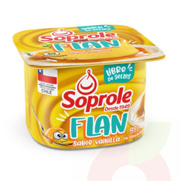 Flan Vainilla Soprole 120Gr
