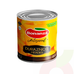 Durazno en Mitades Bonanza 820Gr