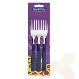 Tenedor Mesa New Kolor 3 Unidades Tramontina
