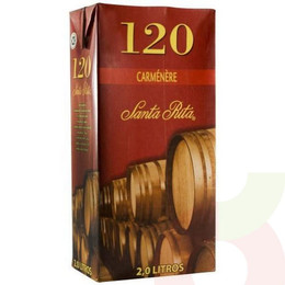 Vino Carmenere 120 Santa Rita 500Cc