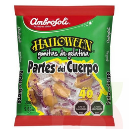 Halloween Gomita Cuerpo 280Gr