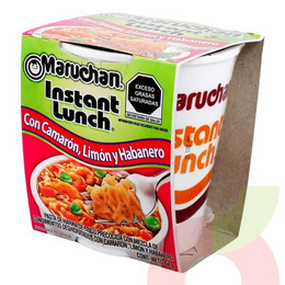 Ramen Camarón, Limón y Habanero Maruchan 64Gr